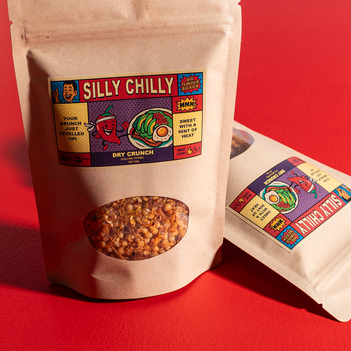 Dry Crunch - Oil-Free Chilli Seasoning | Silly Chilly