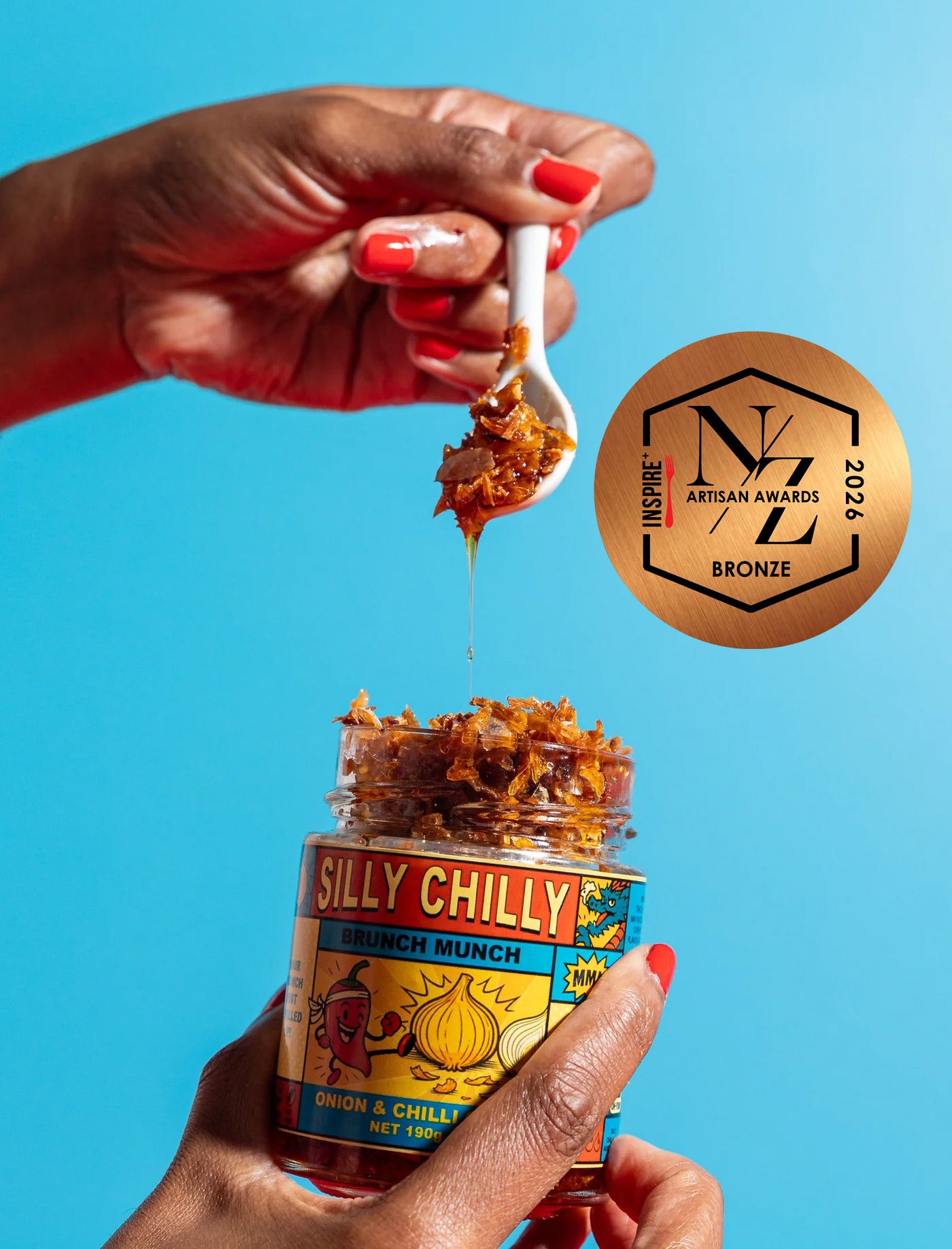 BRUNCH MUNCH - onion & chilli crisp